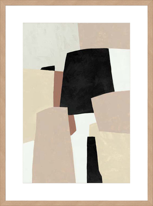 Blocked Neutral II Wall Art