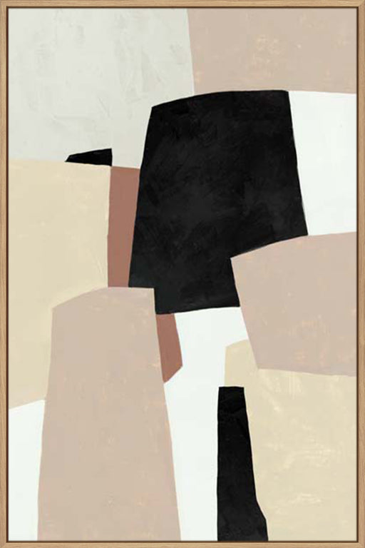 Blocked Neutral II Wall Art