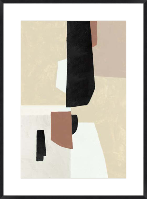 Blocked Neutral I Wall Art