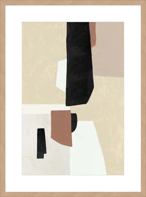 Blocked Neutral I Wall Art