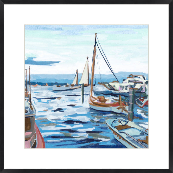 Blue Bay II Wall Art