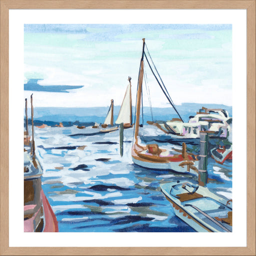 Blue Bay II Wall Art