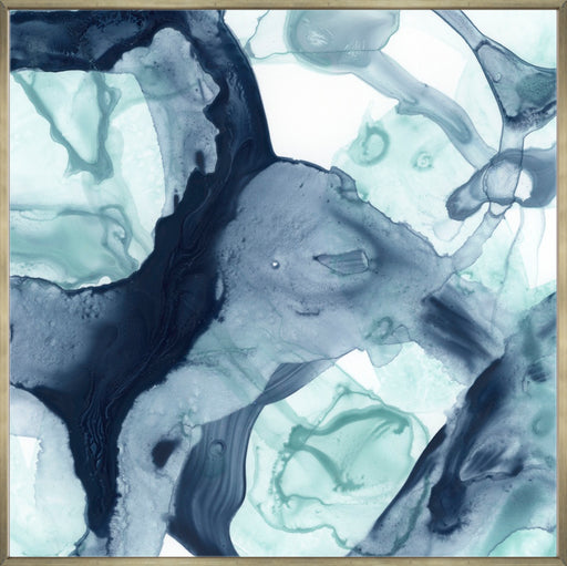 Blue Cavern V Wall Art