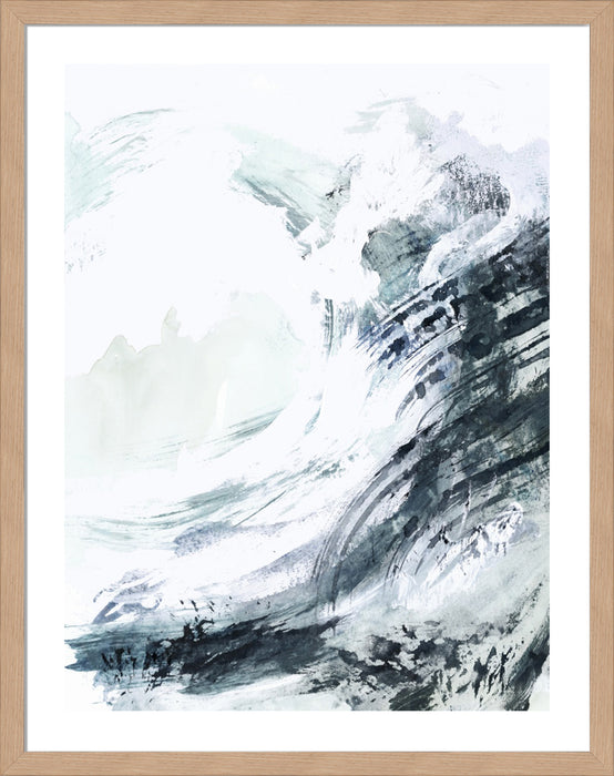 Blue Crest Wave I Wall Art