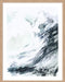 Blue Crest Wave I Wall Art
