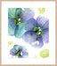 Blue Flowers Wall Art
