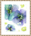 Blue Flowers Wall Art