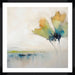 Blue Green Flowers II Wall Art