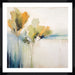 Blue Green Flowers I Wall Art