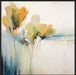 Blue Green Flowers I Wall Art
