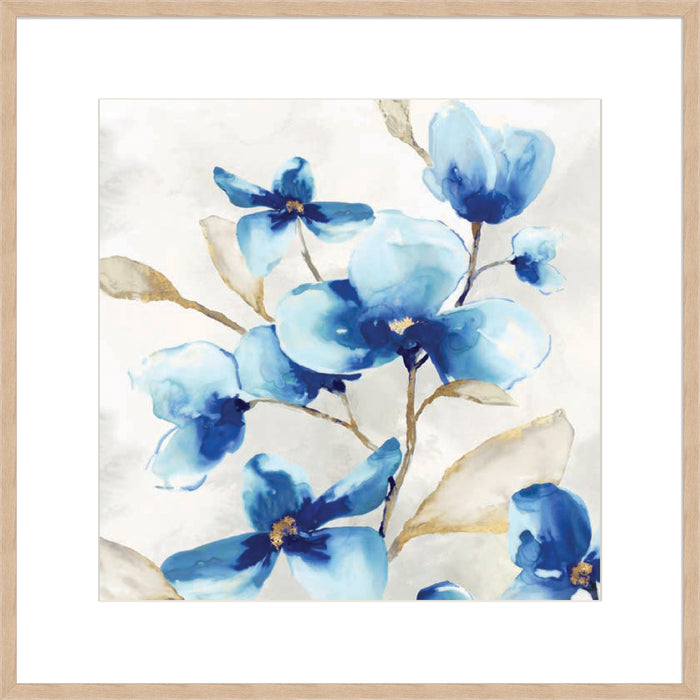 Blue Jardin I Wall Art