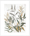 Botanical Blue Leaves II Wall Art