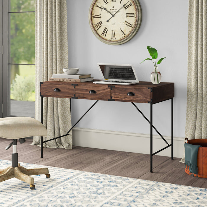 Brunei 3 Drawer Writing Desk