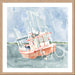 Bright Fishing Boat I Wall Art
