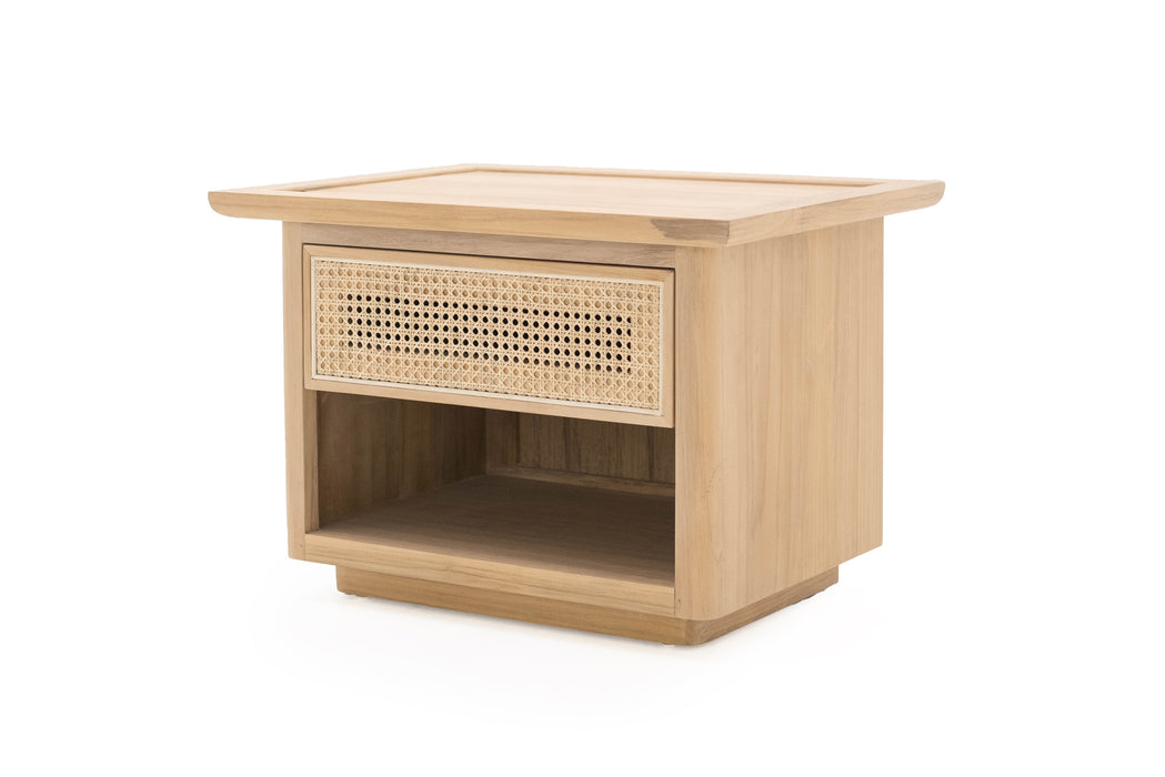 Brighton Bedside Table - Natural