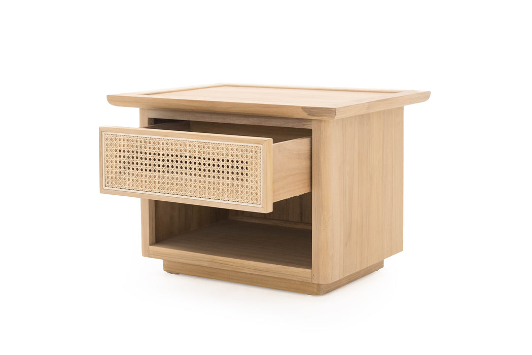 Brighton Bedside Table - Natural