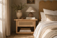 Brighton Bedside Table - Natural
