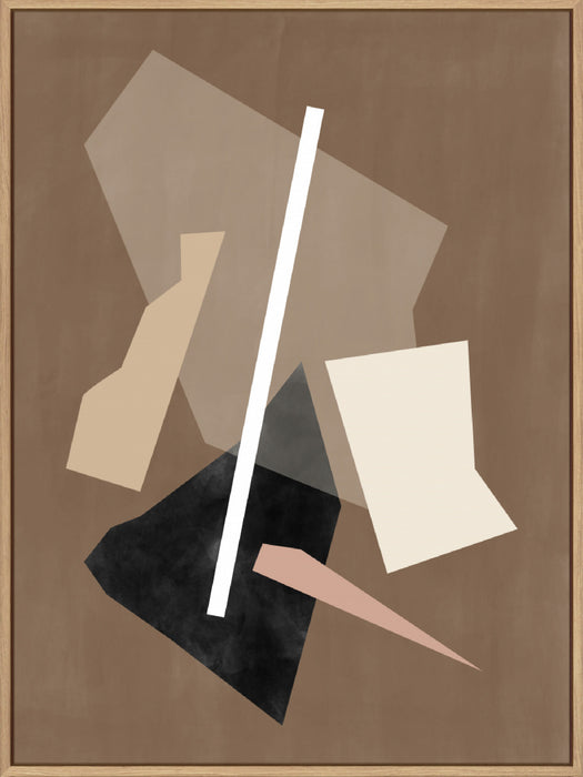 Brown Paper Cuts Artwork Wall Art