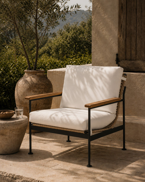 Bryce Outdoor Armchair - Black