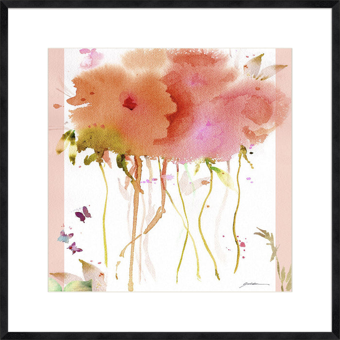 Butterfly Blossoming Wall Art