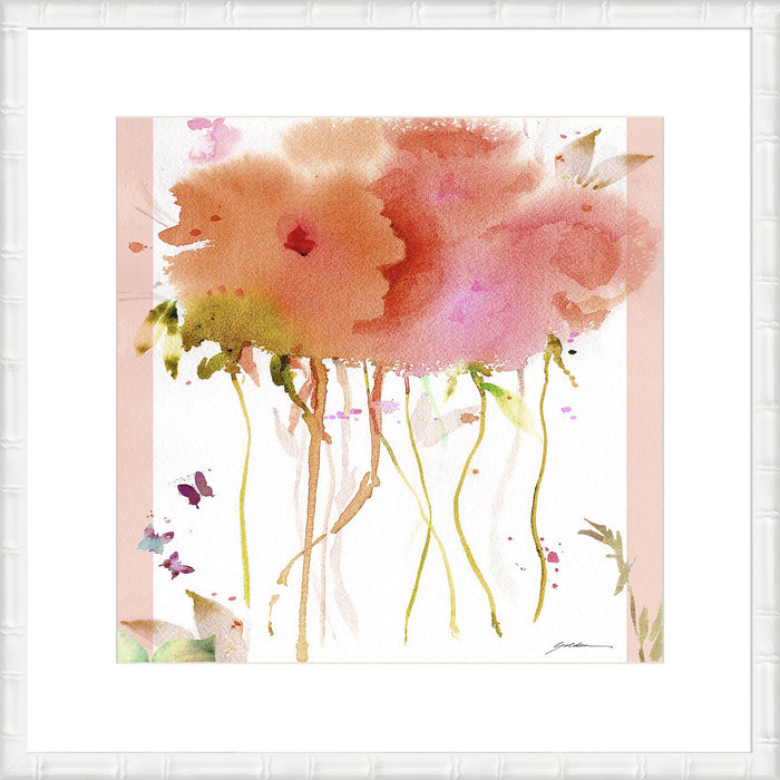 Butterfly Blossoming Wall Art