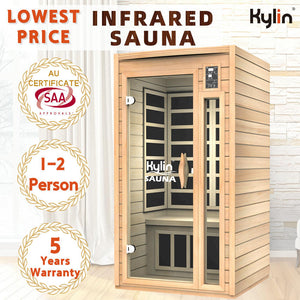 Kylin Carbon Fibre Infrared Sauna Room 1 Person KY-023LB