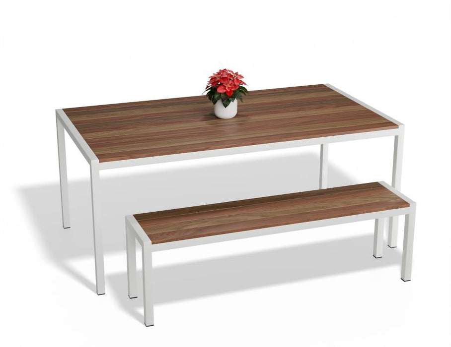 Moonah Outdoor Dining Table - Spotted Gum