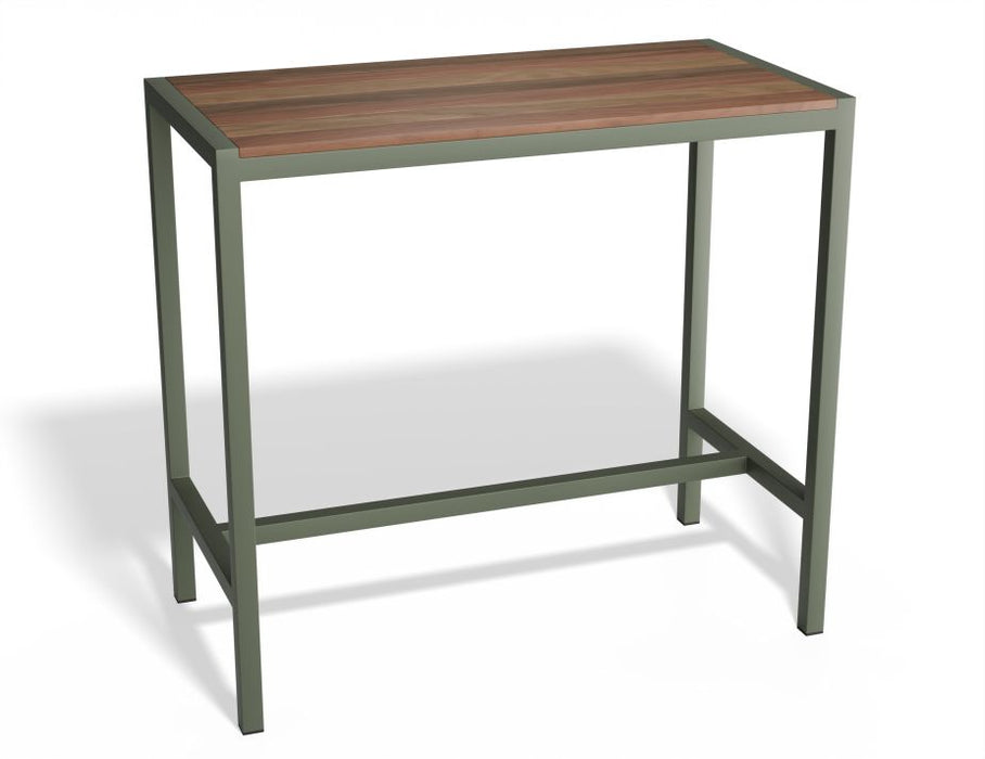 Moonah Outdoor High Bar Table - Spotted Gum