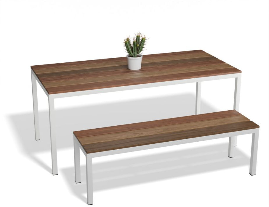 Cape Outdoor Dining Table - Spotted Gum