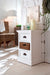 NovaSolo Bedside Storage Unit with Basket