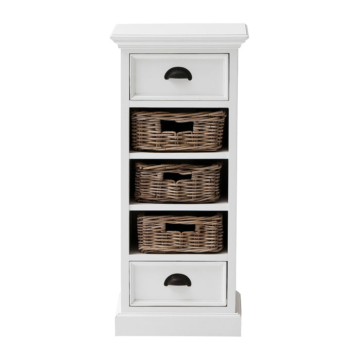 NovaSolo Halifax Storage Unit with Basket Set