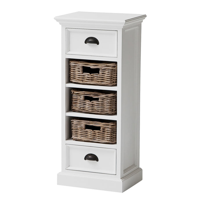 NovaSolo Halifax Storage Unit with Basket Set