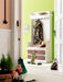 NovaSolo Halifax Entryway Coat Rack & Bench Unit