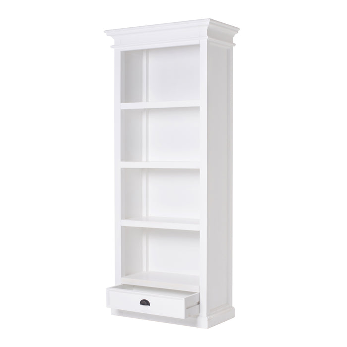 NovaSolo Halifax Bookcase with 1 Drawer