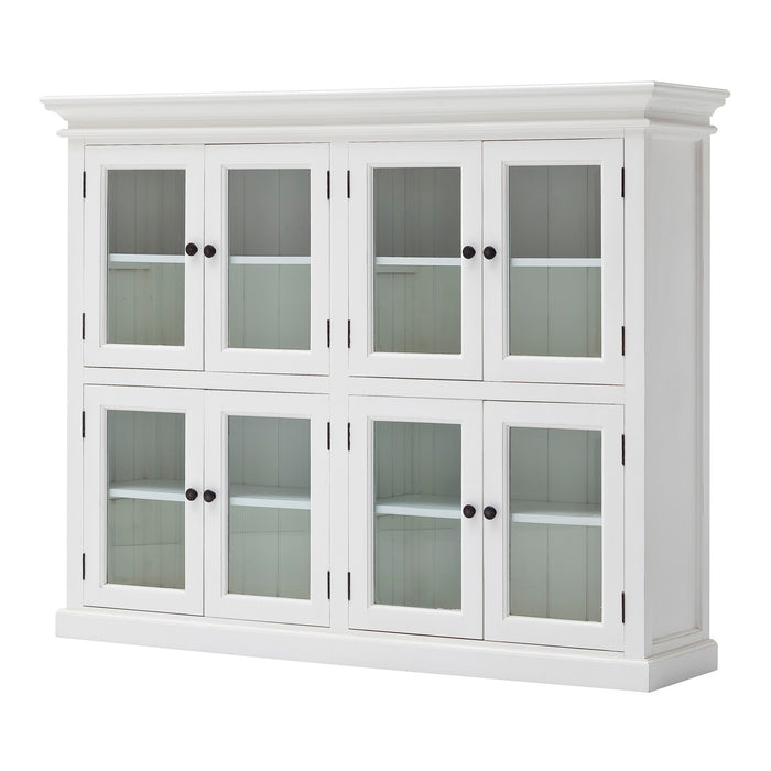 NovaSolo Halifax 8 Door Glass Pantry