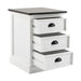 NovaSolo Halifax Accent Bedside Drawer Unit