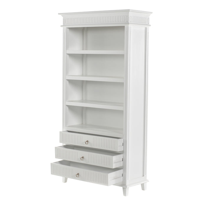 NovaSolo Skansen Bookcase with 3 Drawers