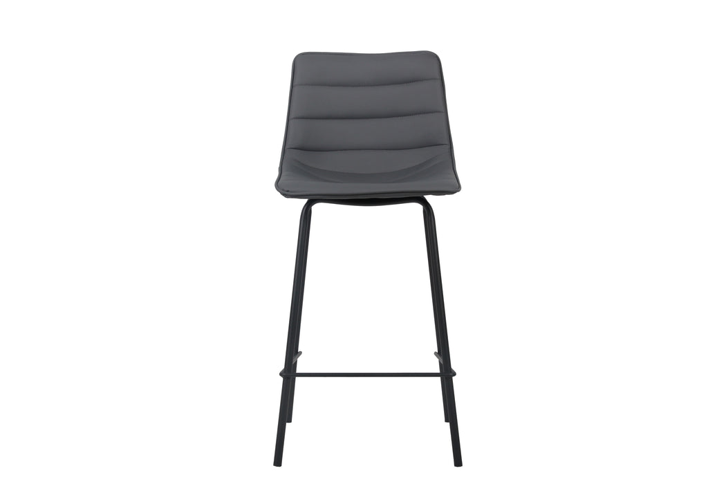 Cali Bar Stool Charcoal (Set of 2)