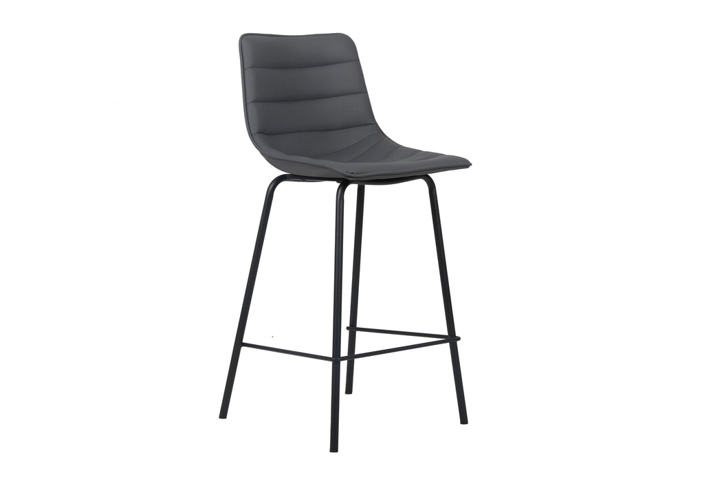 Cali Bar Stool Charcoal (Set of 2)