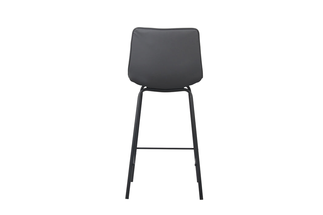 Cali Bar Stool Charcoal (Set of 2)