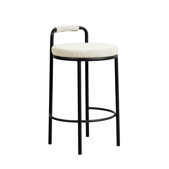 CBS8598-FHx2 65cm Bar Stool - Clay Grey (Set of 2)