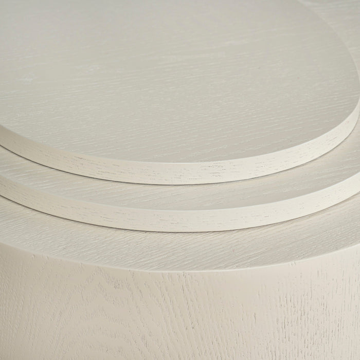 Nuvia 1.33m Coffee Table - Ivory Oat