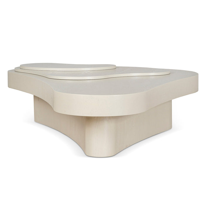 Nuvia 1.33m Coffee Table - Ivory Oat