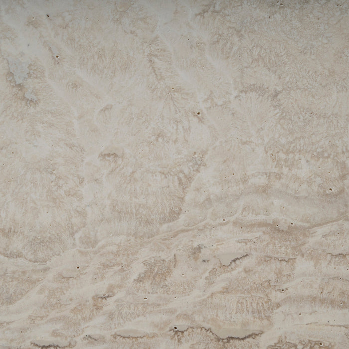 Zenlo 1.26m Travertine Coffee Table - Ivory Oat