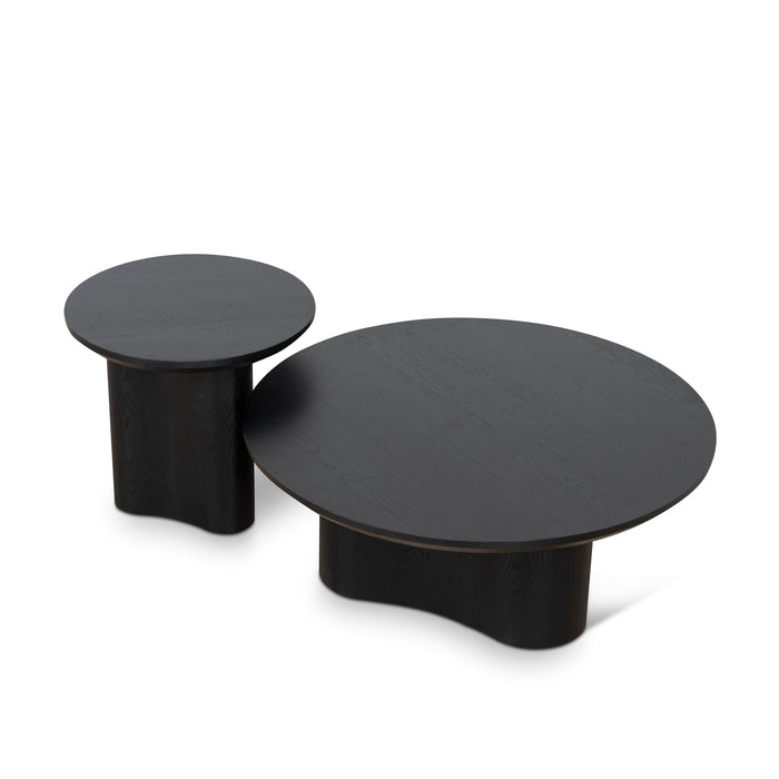 Valmora Nested Coffee Table - Full Black