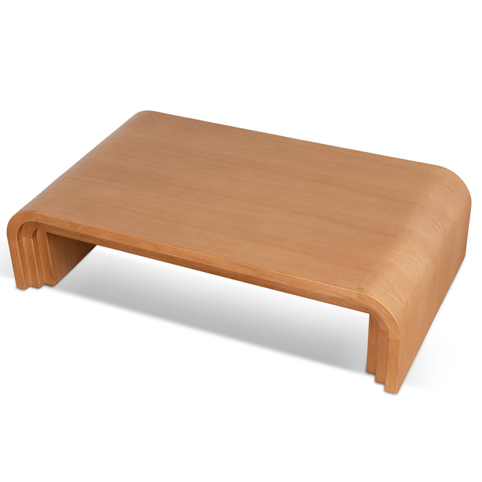 Bendri 1.4m Elm Coffee Table - Natural