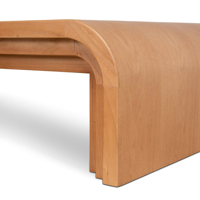Bendri 1.4m Elm Coffee Table - Natural