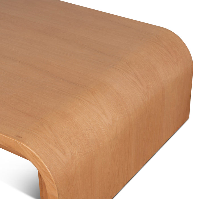 Bendri 1.4m Elm Coffee Table - Natural