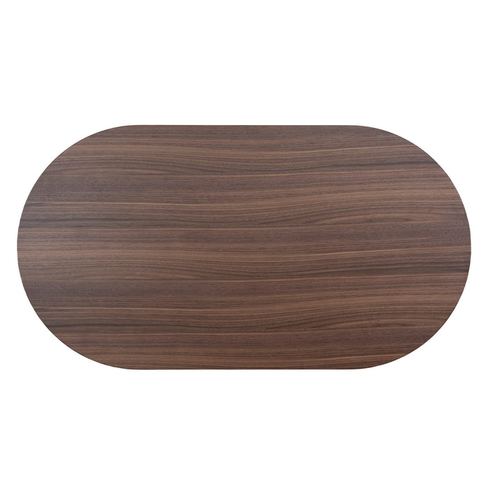 Maxim 1.3m Coffee Table - Walnut