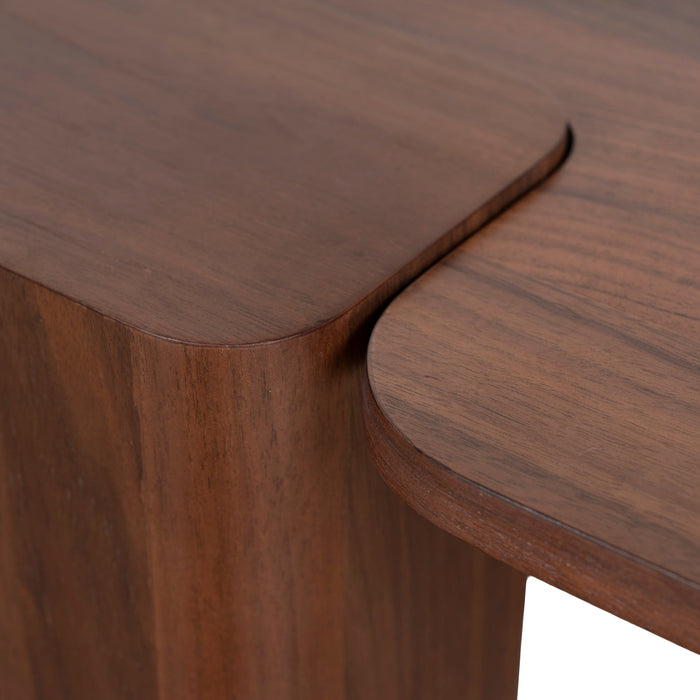 Lunara Coffee Table - Walnut